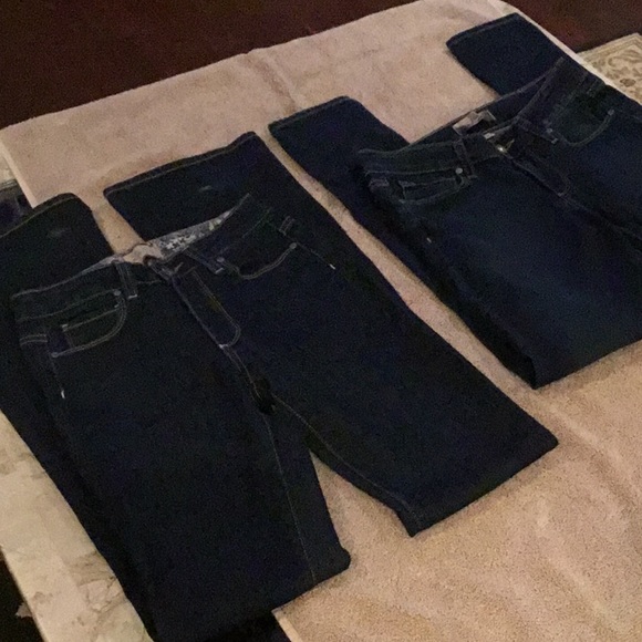 PAIGE Denim - 2 pair dark Paige Denim Jeans both size 25